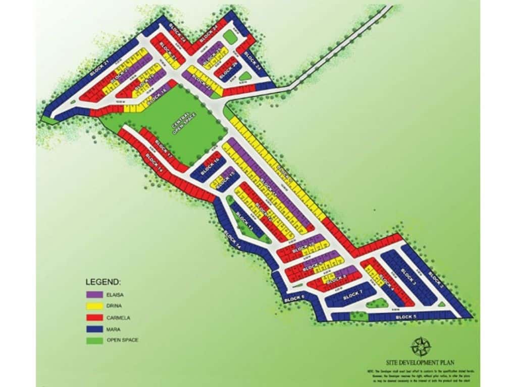 Camella Pampanga Siteplan 